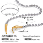 Snake Y Necklace