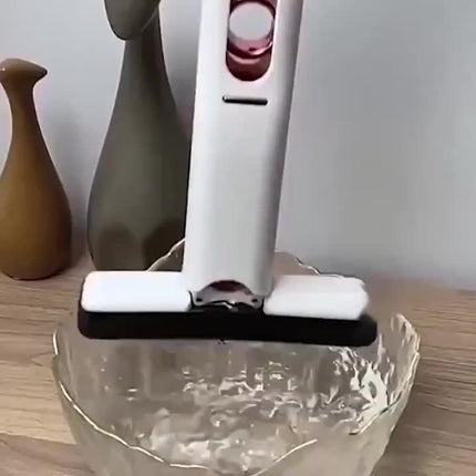 Extendable, Wet & Dry Use, Rotatable Head for Kitchen, Living Room, Bathroom, Car Glass