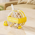With Straw Ribbon Yellow