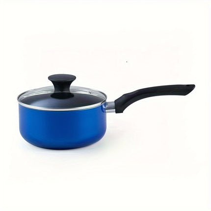 clean orange frying pans, spoons, spatulas, soup spoons, colorful pots and pans set for home 10 piece