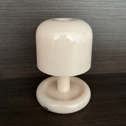 Mini Bedside Night Light with a Sunset Gradient Glow, Small Table Lamp.