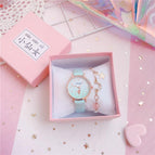 Blue Ribbon Star and Moon Brac