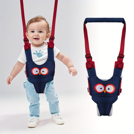 Adjustizable Baby & Toddler Walking Belt with Safety Belt  Owl Walking Trainer, Segmented Step