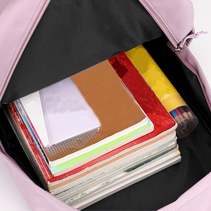 Stylish Unisex Square Backpack, Korean Style, Simple And Versatile, Suitable for Junior