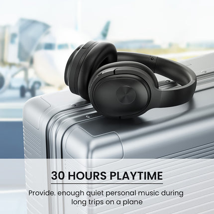 Hybrid Active Noise Cancelling Headphones Wireless Headphones