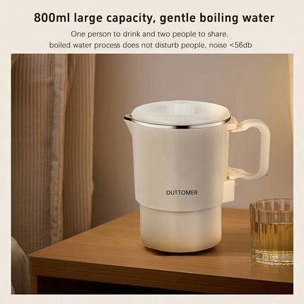 Portable Electric Kettle with Fast Boiling - Compact Travel design, Foldable Electric kettle with, for Home
