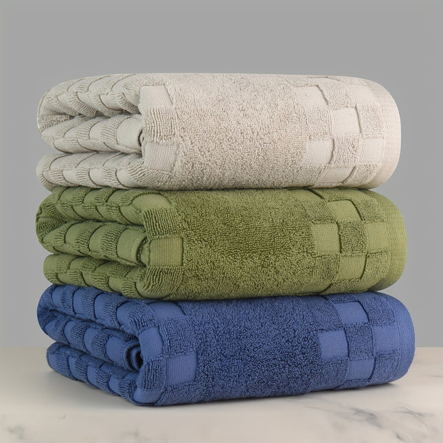 Bath Towel 3pcs Set, 400GSM, Modern Style Quick Absorb And Quick Dry