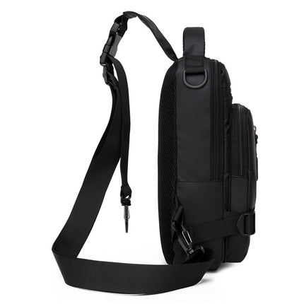 Men's Casual Fashion USB Charging Crossbody Shoulder Bag