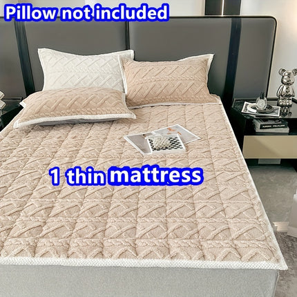 A soft and thin mattress that allows you to sleep comfortably anywhere. Camping, guest room, bedroom,