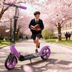 Large Wheel Wide Platform Handbrake Purple