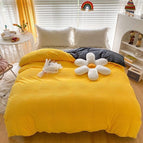 Lemon Yellow / 150x200cm Quilt Cover