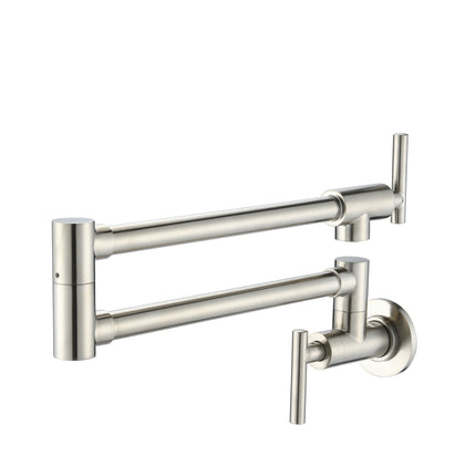 Wall Mount Folding Kitchen Pot Filler Faucet