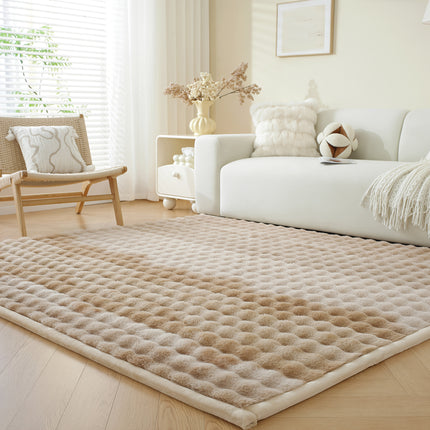 Soft Mat Suitable for Nursery, Playroom & Bedroom - Heavy-Duty Non-Slip Grey Children's Crawling Mat,