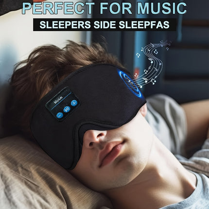 Headphones, best music Sleep Mask, 3D Sleeping mask for women&men.tpye-c charging cable inside
