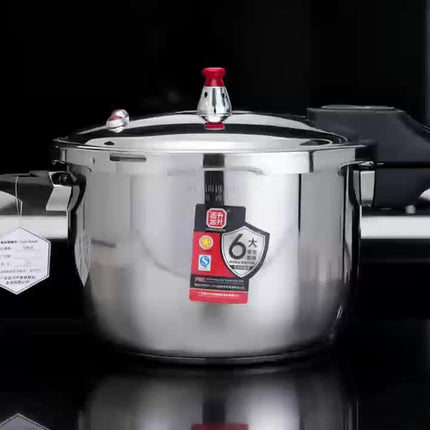Stainless Steel Pressure Cooker 201 Grade Multi-Safety Lock (Locking Lid & Valve)Pressure Cooker