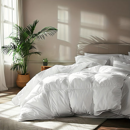 Alternative Comforter Filled, Luxury Hypoallergenic Bedding Comforter All Season for Hotel,