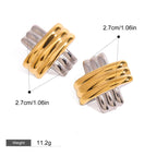 Style A-Earring-Gold and Silver