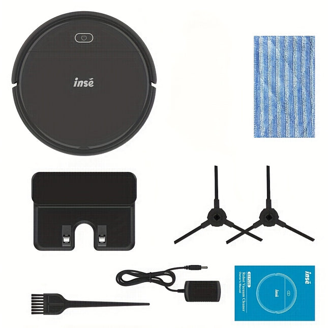 Meet The Robot Vacuum: With Powerful Suction, Tangle-free Pet Hair Extraction, And A Detachable Mop