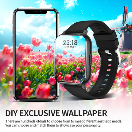 Wireless Call/Text, Multiple Sports Modes, Remote Camera Control, Fitness Tracker