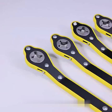 A Universal Car Jack with a Power-Saving Wrench And Converter, Featuring