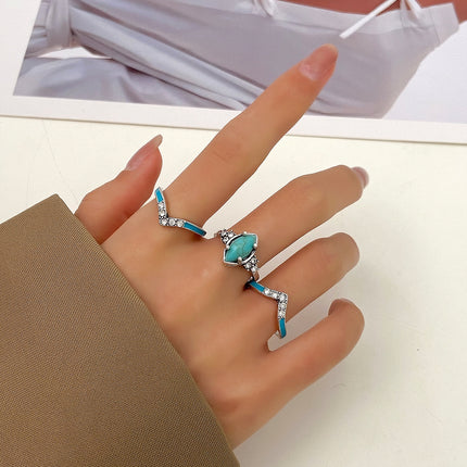 Fashionable Minimalist And Personalized Alloy Ring