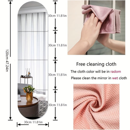 Mirror Wall Decoration, For Bedroom, Living Room, Office, Kitchen, Bathroom, Dance Room, Gym