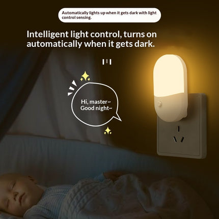 Plug-in LED Bedside Night Light For Breastfeeding