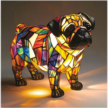 LED Small Night Lamp Art Animal Statue Creative Home Desktop Decoration