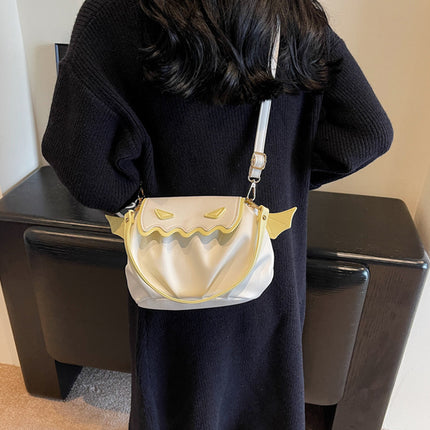 Funny Crossbody Bag Halloween Pumpkin Cartoon Shoulder Bags