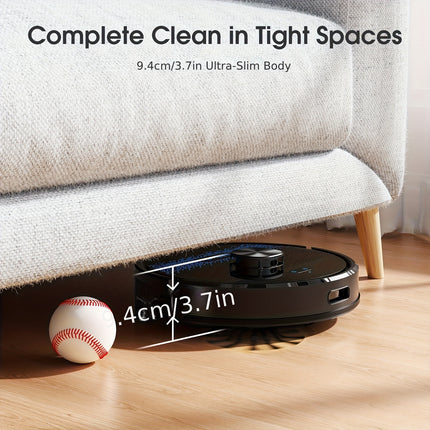 Lubluelu 2025 Newest SL60Ultra Robot Vacuum 4500Pa, 3in 1 Robot Vacuum Cleaner And Mop
