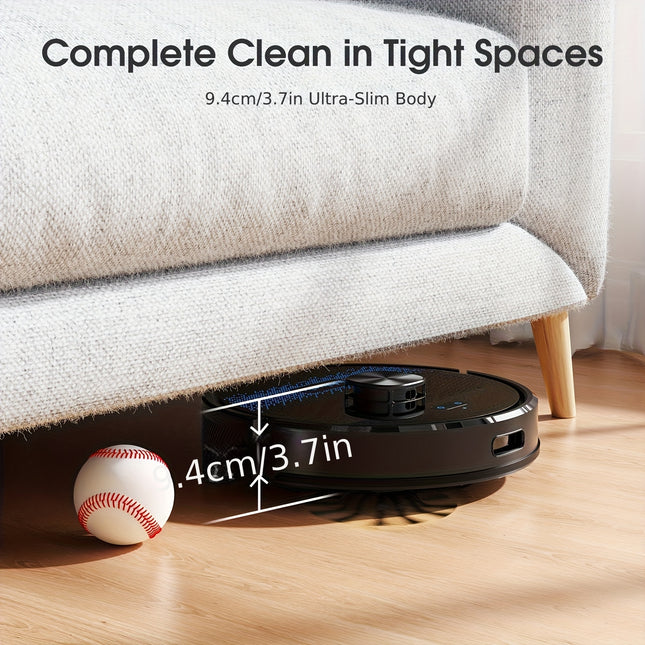 Lubluelu 2025 Newest SL60Ultra Robot Vacuum 4500Pa, 3in 1 Robot Vacuum Cleaner And Mop