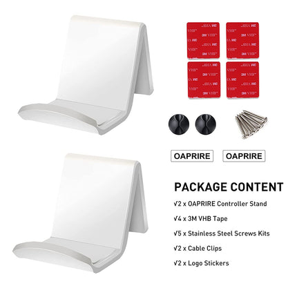 Acrylic Video Game Controller Wall Mount Bracket