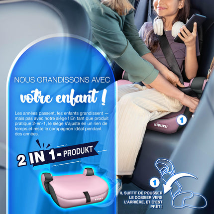 Child Car Seat 9-36 Kg (1-12 Years) with Cushion for Child Seat - ECE R129/03 Car Seat, Group 1/2/3 Child Car Seat 5