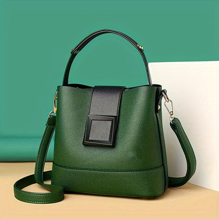 Women'S Multi-Functional Crossbody Handbag, Lightweight with Zipper Closure, Lining