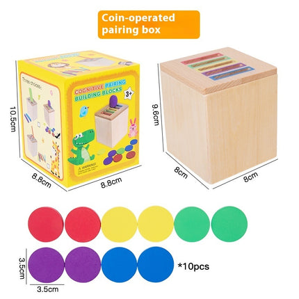Early Childhood Education Educational Toys Baby Color Cognitive Classification Teaching Aids