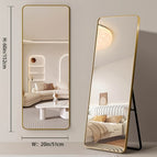 W20×H60in(51×152cm) 1pc / Square Rounded Corners Golden