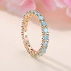 Champagne Blue Ice Flower / No 6