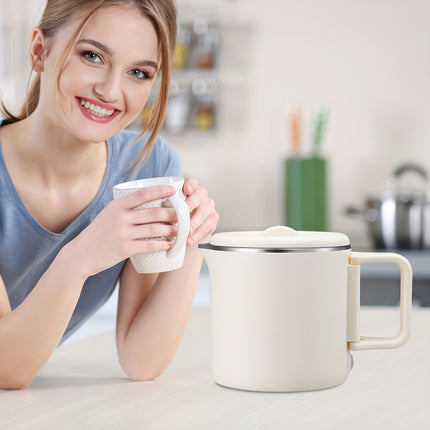 Three-in-one Multifunctional Electric Kettle Foldable Mini Travel Electric Kettle Can Cook Porridge,