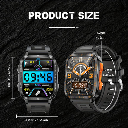 Smartwatch with 1.96-inch 40mm Full Touch Screen, Sports Smartwatch for Men & Women,