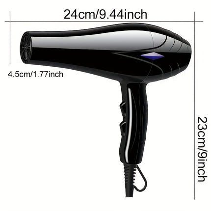 European Standard Hair Dryer, High Power Household Hair Dryer with Hot and Cold Air