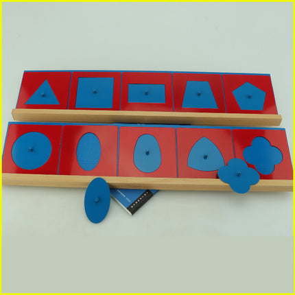 Sensory Teaching Iron Geometric Panel Montessori