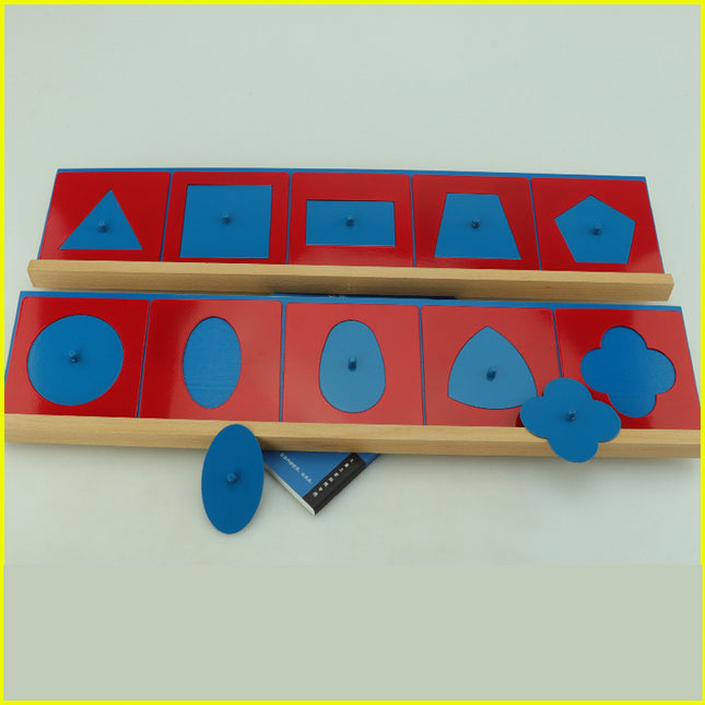 Sensory Teaching Iron Geometric Panel Montessori