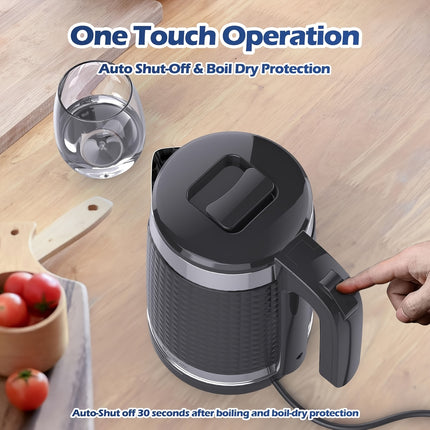 Kettle Stainless Steel Tea Kettle with Auto Shut-Off & Boil Dry Protection,