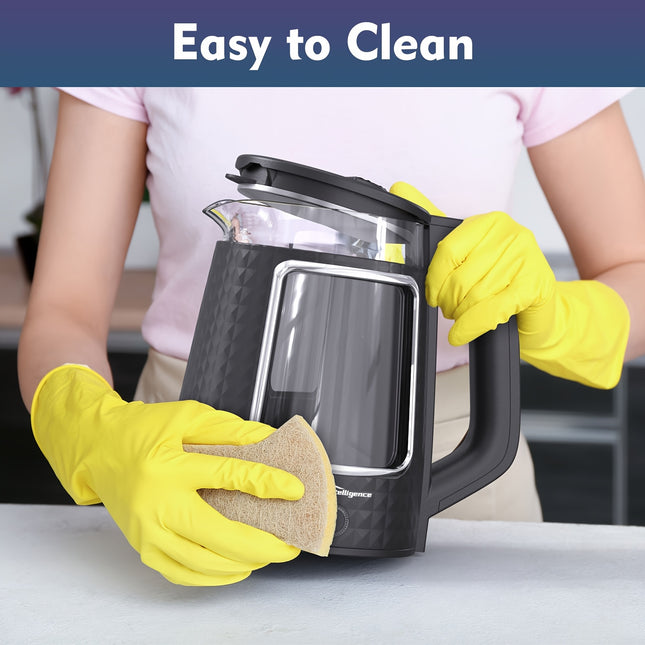 Electric Tea Kettle for Boiling Water, Food Grade Stainless Steel Base, 67.63oz/1000W