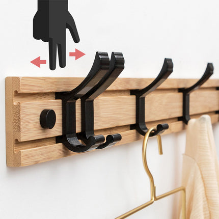 Simple Hanger Hanger Bedroom Bag Rack Bamboo Hanger