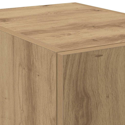 Artisan-Eiche 40 x 42,5 x 185 cm Holzwerkstoff-Multi-Scene Free-Standing Storage Cabinet