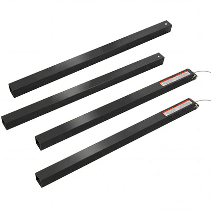 Tailgate Utility Trailer Gate Liftgate Ramp Lift 2 Sided Lift Assist System Fit for Open Utility Trailers Tailgate and Ramp New Upgrades, Black