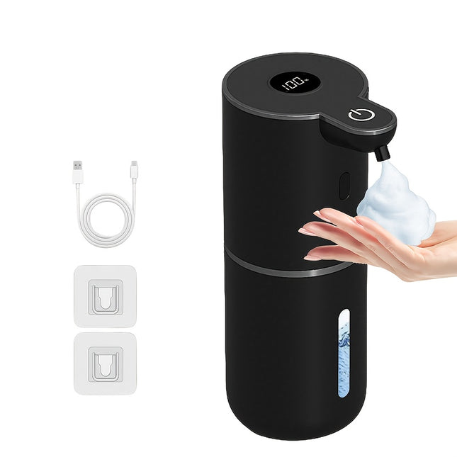 380ml Automatic Sensor Soap Dispenser | Wall Mount, Charging, Lithium Battery, Made of Plastic