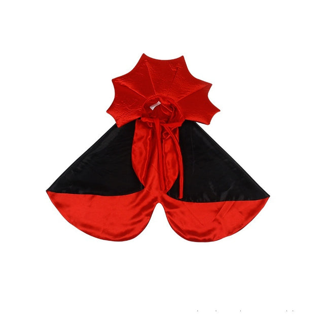 Cute Halloween Pet Costumes Cosplay Vampire Cloak For Small Dog