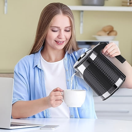 Kettle Stainless Steel Tea Kettle with Auto Shut-Off & Boil Dry Protection,